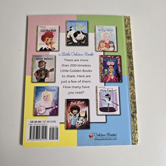 A Little Golden Book Biography Carol Burnett by Andrea Posner-Sanchez - Picture 2 of 3